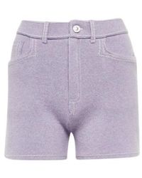 Barrie - Cashmere And Cotton Shorts - Lyst