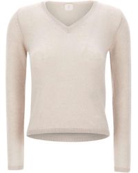 Eleventy - V-Neck Sweater - Lyst