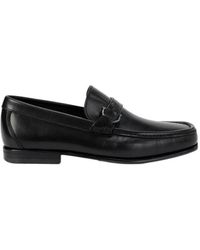 Ferragamo - Logo Buckle Business Casual Shoes - Lyst