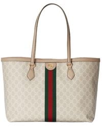 Gucci - Ophidia Logo Plaque Tote Bag - Lyst