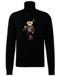 Ralph Lauren - Embroidered Cashmere Turtleneck Sweater - Lyst
