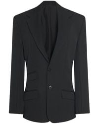 The Row - Single-Breasted Wool Suit Jacket - Lyst