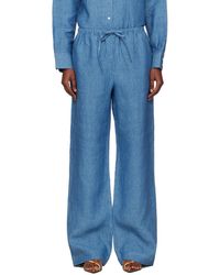 Rohe - Drawstring Palazzo Pants - Lyst