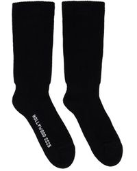 Rick Owens - Rib Knitted Socks - Lyst