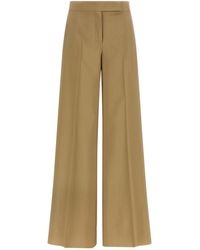 Max Mara - Bronte Crease Detailed Pants - Lyst