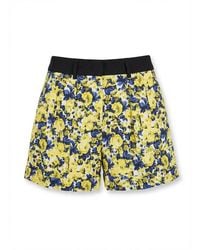 Sportmax - Floral Shorts - Lyst