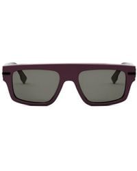 Fendi - Eyewear Square-Frame Sunglasses - Lyst