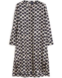 Max Mara - Pure Silk Twill Kaftan - Lyst