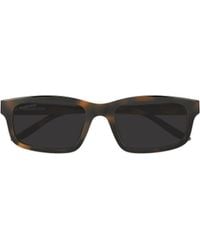 Balenciaga - Eyewear Rectangular Frame Sunglasses - Lyst