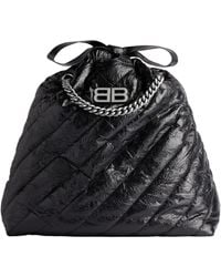 Balenciaga - Crush Quilted Medium Tote Bag - Lyst