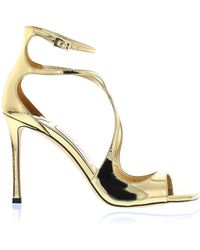 Jimmy Choo - Azia 110 Ankle Buckled Sandals - Lyst