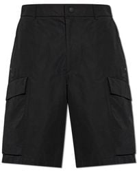 Moncler - Logo Patch Cargo Shorts - Lyst