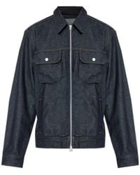 Rag & Bone - Long-Sleeved Denim Jacket - Lyst
