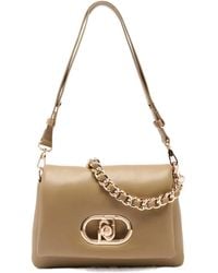 Liu Jo - Lapuffy Medium Braided Chain Logo Crossbody Bag - Lyst