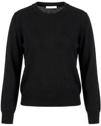 Patrizia Pepe - Crew-Neck Long-Sleeve Sweater - Lyst