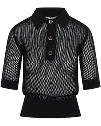 Sportmax - Button Detailed Short-Sleeved Top - Lyst
