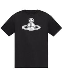 Vivienne Westwood - Oversized Crewneck T-Shirt - Lyst