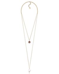 Dior - Jardin D'Hiver Multichain Necklace - Lyst