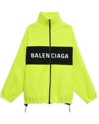 Balenciaga - Logo Zipper Casual Jacket - Lyst