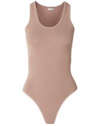 Alaïa - Stretch Knitted Jumpsuit - Lyst