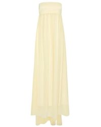 Posse - Solene Strapless Maxi Dress - Lyst