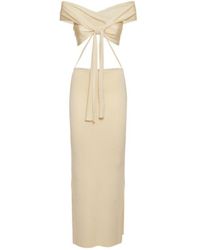 AYA MUSE - Cutout Slit Dress - Lyst