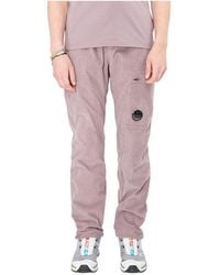 C.P. Company - Straight Leg Corduroy Cargo Pants - Lyst