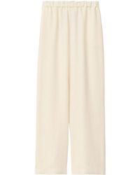 Fabiana Filippi - Elastic Waistband Enver Satin Trousers - Lyst