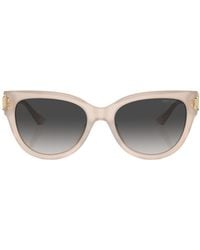 Jimmy Choo - Eyewear Cat-Eye Frame Sunglasses - Lyst
