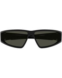 McQueen - Eyewear Rectangular Frame Sunglasses - Lyst