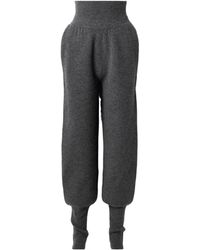 Altuzarra - Ribbed Merino Wool Tapered Pants - Lyst