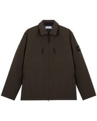 Stone Island - Padded Coach Iacket With Wind-And Water-Resistant Membrane - Lyst