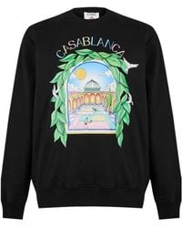 CASABLANCA - Long Sleeve Sweatshirt - Lyst