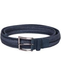 Orciani - Buckle Woven Belt - Lyst