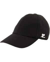 Courreges - Courrèges Logo Baseball Cap - Lyst