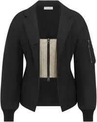 Dior - Fitted Jacket With Integrated Bustier - Lyst