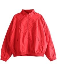 Willy Chavarria - Chevron Zip-Up Jacket - Lyst