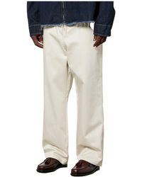 Ami Paris - Solid-Color Casual Trousers - Lyst