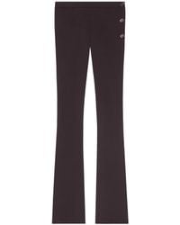 Courreges - Courrges Oblique Tailored Flared Pants - Lyst