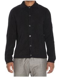 Barena - Pointed-Collar Knitted Cardigan - Lyst