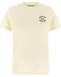 Moncler - Logo Patch Crewneck T-Shirt - Lyst