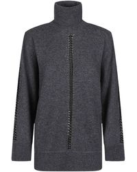 P.A.R.O.S.H. - Liller Turtle Neck Long Sleeve Sweater - Lyst