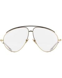 Gucci - Eyewear Aviator Frame Sunglasses - Lyst