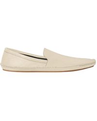 The Row - Round-Head Flat Shoes - Lyst