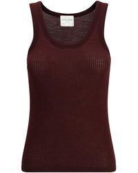 forte_forte - Sleeveless Ribbed Top - Lyst