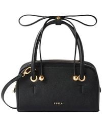 Furla - Poppy Logo Lettering Mini Shoulder Bag - Lyst