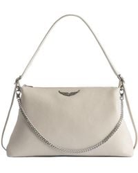 Zadig & Voltaire - Jim Logo-Chain Shoulder Bag - Lyst