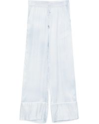 ERMANNO FIRENZE - Striped Drawstring Palazzo Pants - Lyst