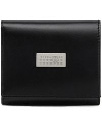 MM6 by Maison Margiela - Leather Tri-Fold Wallet - Lyst