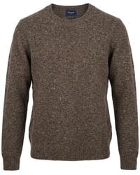 Drumohr - Flecked Wool Sweater - Lyst